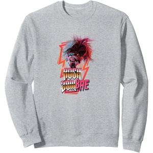 image:imageTrolls World Tour  Rock ZomBAE SweatshirtHeather Grey