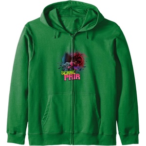 image:imageTrolls World Tour  Scary Pair Zip HoodieDark Green