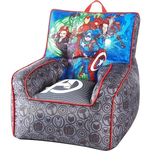 image:imageTrolls World Tour Kids Nylon Bean Bag Chair with Piping amp Top Carry HandleAvengers