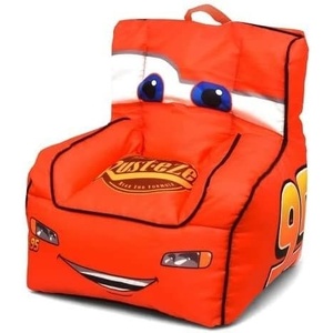image:imageTrolls World Tour Kids Nylon Bean Bag Chair with Piping amp Top Carry HandleCars