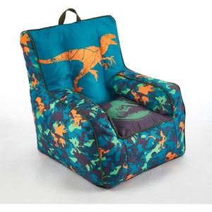 image:imageTrolls World Tour Kids Nylon Bean Bag Chair with Piping amp Top Carry HandleJurassic World 2