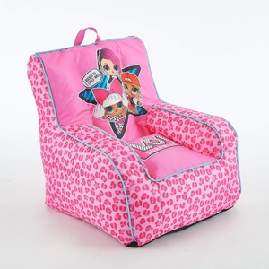 image:imageTrolls World Tour Kids Nylon Bean Bag Chair with Piping amp Top Carry HandleLol Surprise