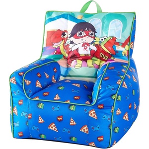 image:imageTrolls World Tour Kids Nylon Bean Bag Chair with Piping amp Top Carry HandleRyans World