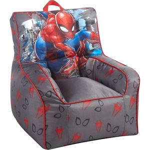 image:imageTrolls World Tour Kids Nylon Bean Bag Chair with Piping amp Top Carry HandleSpiderman