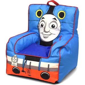 image:imageTrolls World Tour Kids Nylon Bean Bag Chair with Piping amp Top Carry HandleThomas