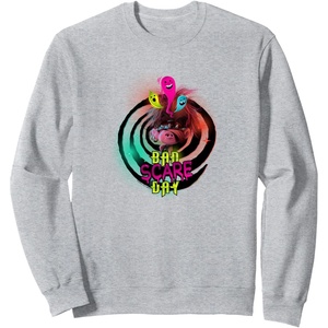 image:imageTrolls World Travel  Schlechter Schreckentag SweatshirtHeather Grey
