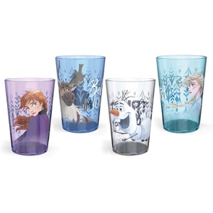 image:imageZak Designs 145oz DreamWorks Trolls World Tour Nesting Tumbler Set Includes Durable Plastic Cups Fun Drinkware is Perfect for Kids 4pk 145oz Poppy amp FriendsAnna  Elsa  Olaf