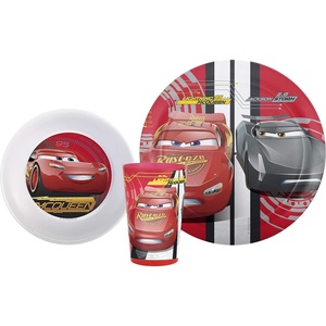 image:imageZak Designs Dreamworks Trolls 2 Movie Poppy Branch Kids BPAFree Dinnerware Set Includes Plate Bowl Tumbler and Water Bottle Made of Durable Material and Perfect for Kids 4 Piece Set TROU2870Cars 3
