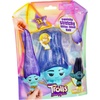 image:imageDREAMWORKS TROLLS Band Together Squishy Stretchy GlitterFilled Hair Doll  Stretchy Hair VivaBranch