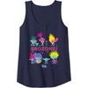 image:imageDreamWorks Trolls Band Together BroZone Poppy and Viva Tank TopNavy Blue