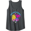 image:imageDreamWorks Trolls Band Together Girls Rule the World Tank TopDark Heather Grey