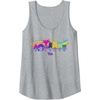 image:imageDreamWorks Trolls Band Together Rainbow Tank TopHeather Grey