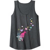 image:imageDreamWorks Trolls Love Tank TopDark Heather Grey