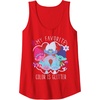 image:imageDreamWorks Trolls My Favorite Glitter Tank TopRed
