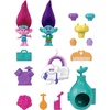 image:imagePolly Pocket Trolls Compact Playset with 2 Micro Dolls amp13 Accessories Poppy Exterior with Soft Hair Collectible Toy Includes Poppy amp Branch