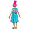 image:imagePoppy Troll Costume Deluxe Trolls World Tour Rainbow Poppy Costume for Kids with Headpiece