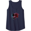 image:imageTrolls World Tour  Branch amp Poppy Tank TopNavy Blue