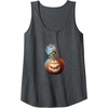 image:imageTrolls World Tour  Diamond in Pumpkin Tank TopDark Heather Grey