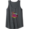 image:imageTrolls World Tour  RockO Queens Tank TopDark Heather Grey