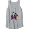 image:imageTrolls World Tour  Trolls World Tour  Troll Or Treat Tank TopHeather Grey