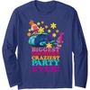 image:imageDREAMWORKS TROLLS Womens UnisexAdults XXLarge Black Cartoon Trolls Character Party Long Sleeve TShirtNavy Blue