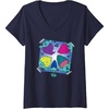 image:imageDreamWorks Trolls Band Together BroZone Album Cover VNeck TShirtNavy Blue