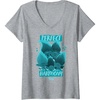 image:imageDreamWorks Trolls Band Together BroZone Perfect Harmony VNeck TShirtHeather Grey