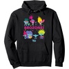 image:imageDreamWorks Trolls Band Together BroZone Poppy and Viva Pullover HoodieBlack