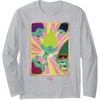 image:imageDreamWorks Trolls Band Together Brozone Long Sleeve TShirtHeather Grey