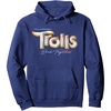 image:imageDreamWorks Trolls Band Together Movie Logo Pullover HoodieNavy Blue