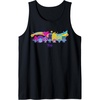 image:imageDreamWorks Trolls Band Together Rainbow Tank TopBlack