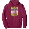 image:imageDreamWorks Trolls Band Together Velvet and Veneer Pullover HoodieBurgundy