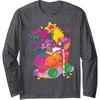 image:imageDreamWorks Trolls Band Together We Do We Poppy and Viva Long Sleeve TShirtDark Heather Grey