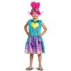 image:imagePoppy Troll Costume Deluxe Trolls World Tour Rainbow Poppy Costume for Kids with Headpiece