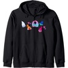 image:imageTrolls  Patches Zip HoodieBlack