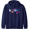 image:imageTrolls  Patches Zip HoodieNavy Blue