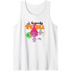 image:imageTrolls  Scaredy Troll Tank TopWhite
