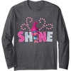 image:imageTrolls Poppy Shine Long Sleeve TShirtDark Heather Grey