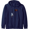 image:imageTrolls World Tour  Guy Diamond Tiny Diamond Zip HoodieNavy Blue