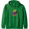 image:imageTrolls World Tour  Happy Trolloween Zip HoodieDark Green