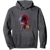 image:imageTrolls World Tour  Poppy amp Pumpkin Pullover HoodieDark Heather Grey