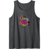 image:imageTrolls World Tour  RockO Queens Tank TopDark Heather Grey