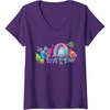 image:imageWomens DreamWorks Trolls All Troll Friends VNeck TShirtPurple