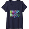image:imageWomens DreamWorks Trolls Band Together BroZone Band Members VNeck TShirtNavy Blue