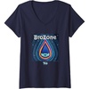 image:imageWomens DreamWorks Trolls Band Together Brozone Baby Branch VNeck TShirtNavy Blue