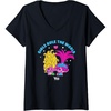 image:imageWomens DreamWorks Trolls Band Together Girls Rule the World VNeck TShirtBlack