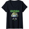image:imageWomens DreamWorks Trolls Band Together King Gristle VNeck TShirtBlack