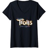 image:imageWomens DreamWorks Trolls Band Together Movie Logo VNeck TShirtBlack