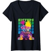 image:imageWomens DreamWorks Trolls Band Together Poppy and Viva Sisters VNeck TShirtBlack