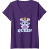 image:imageWomens DreamWorks Trolls Band Together Queen Bridget VNeck TShirtPurple